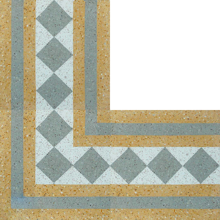 Angolo decoro bordatura dadino pavimenti interni - Sam pavimenti
