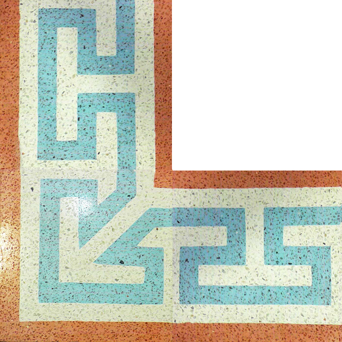 Angolo decoro bordatura greca pavimenti interni - Sam pavimenti