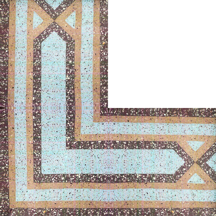 Angolo decoro bordatura salamino pavimenti interni - Sam pavimenti