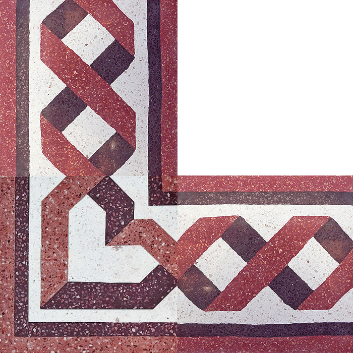 Angolo decoro bordatura treccia pavimenti interni - Sam pavimenti