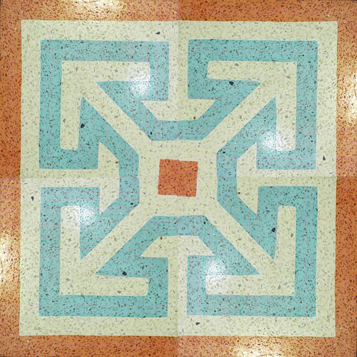 Tappeto greca decori pavimenti interni - Sam pavimenti